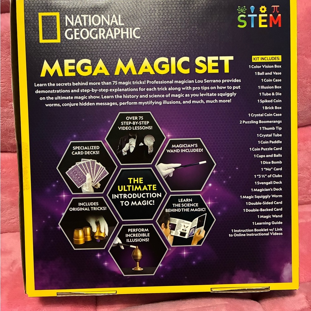 National Geographic Mega Magic Set - Black and Yellow - Picture 2 of 2